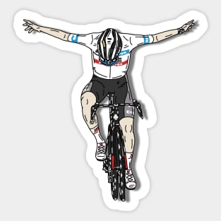 Pogacar Stage 6 Tour de France Sticker